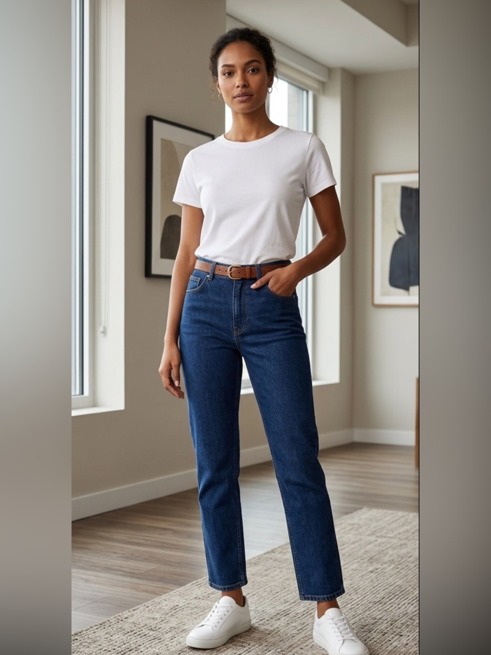 Terranova High-Rise Women's Dark Blue Jeans 14” waist 28” inseam 10” rise A0151
